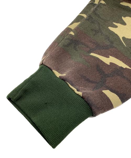 BASSETT WALKER（バセットウォーカー）BASSETT WALKER (バセットウォーカー) ジップパーカー カモフラ サイズ:X-LARGEの古着・服飾アイテム