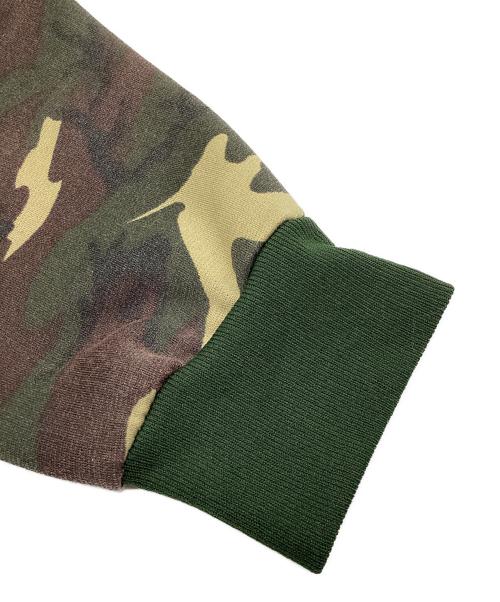 BASSETT WALKER（バセットウォーカー）BASSETT WALKER (バセットウォーカー) ジップパーカー カモフラ サイズ:X-LARGEの古着・服飾アイテム