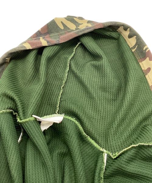 BASSETT WALKER（バセットウォーカー）BASSETT WALKER (バセットウォーカー) ジップパーカー カモフラ サイズ:X-LARGEの古着・服飾アイテム