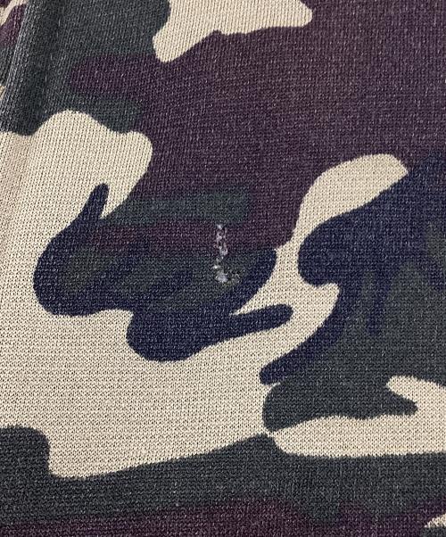BASSETT WALKER（バセットウォーカー）BASSETT WALKER (バセットウォーカー) ジップパーカー カモフラ サイズ:X-LARGEの古着・服飾アイテム