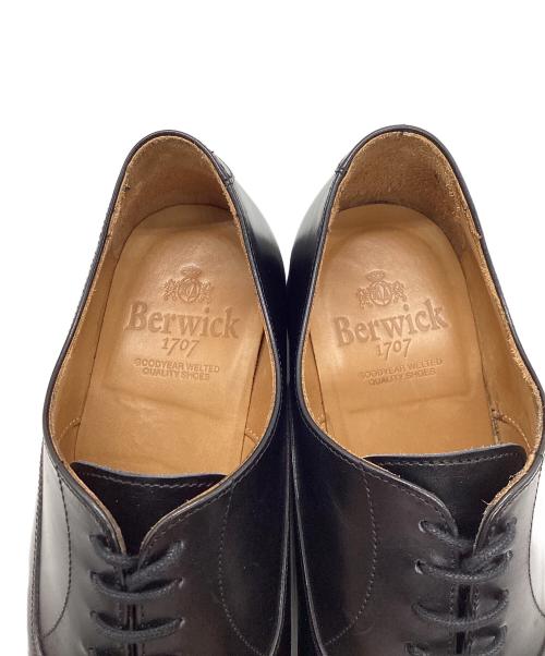 berwick（バーウィック）berwick (バーウィック) レザーシューズ ブラック サイズ:6 9/2の古着・服飾アイテム