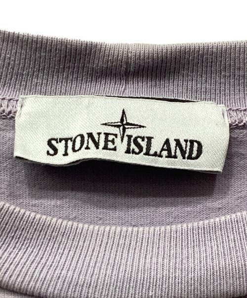 STONE ISLAND（ストーンアイランド）STONE ISLAND (ストーンアイランド) ガーメントダイ スウェット バイオレット サイズ:Lの古着・服飾アイテム