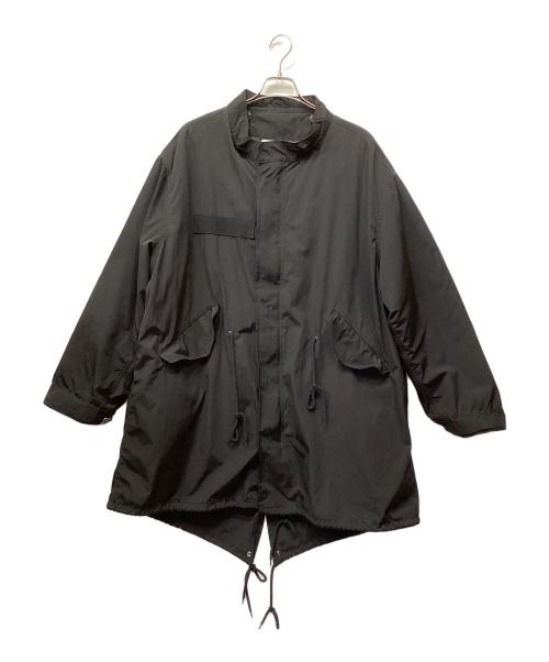 HOUSTON（ヒューストン）HOUSTON (ヒューストン) 3WAY M-65 PARKA ブラック サイズ:LARGEの古着・服飾アイテム