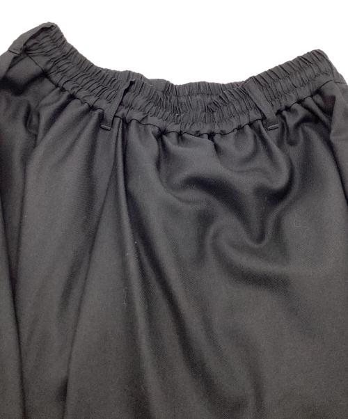 COOTIE PRODUCTIONS（クーティープロダクツ）COOTIE PRODUCTIONS (クーティープロダクツ) TECHWOOL Wrap Wide Easy Trousers ブラック サイズ:Ｍの古着・服飾アイテム
