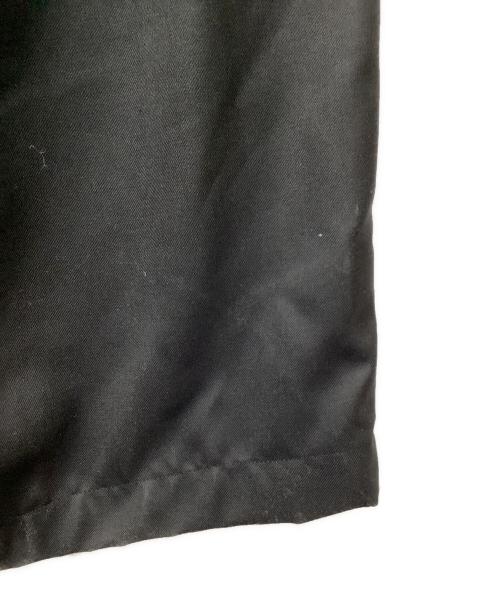 COOTIE PRODUCTIONS（クーティープロダクツ）COOTIE PRODUCTIONS (クーティープロダクツ) TECHWOOL Wrap Wide Easy Trousers ブラック サイズ:Ｍの古着・服飾アイテム