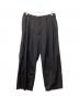 COOTIE PRODUCTIONS（クーティープロダクツ）の古着「T/W SQUARE LEG EASY PANTS」｜ブラック