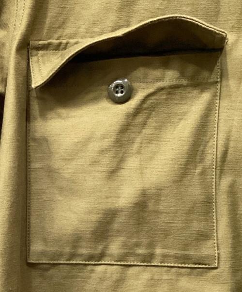 HIDE AND SEEK（ハイドアンドシーク）HIDE AND SEEK (ハイドアンドシーク) FIELD SHIRTS JACKET オリーブ サイズ:Lの古着・服飾アイテム