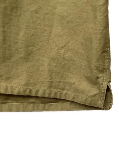 HIDE AND SEEK（ハイドアンドシーク）HIDE AND SEEK (ハイドアンドシーク) FIELD SHIRTS JACKET オリーブ サイズ:Lの古着・服飾アイテム