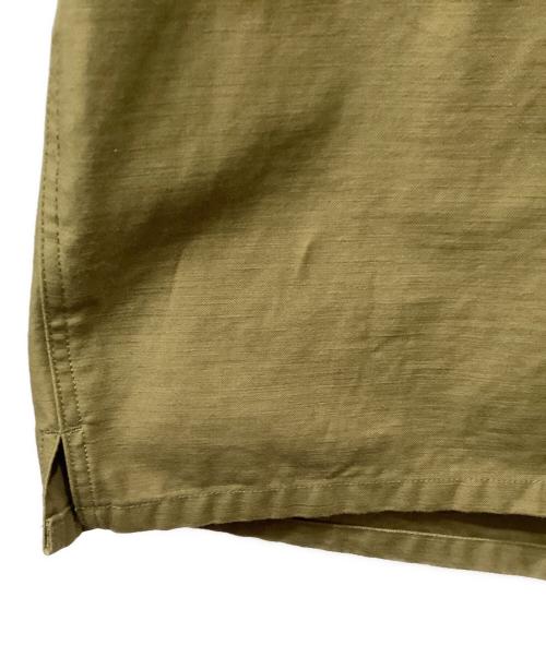 HIDE AND SEEK（ハイドアンドシーク）HIDE AND SEEK (ハイドアンドシーク) FIELD SHIRTS JACKET オリーブ サイズ:Lの古着・服飾アイテム