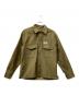 HIDE AND SEEK（ハイドアンドシーク）の古着「FIELD SHIRTS JACKET」｜オリーブ