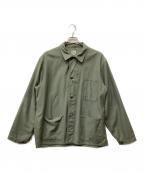 goldゴールド）の古着「LIGHT BACKSATIN N-3 JACKET」｜オリーブ