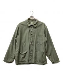 gold（ゴールド）の古着「LIGHT BACKSATIN N-3 JACKET」｜オリーブ