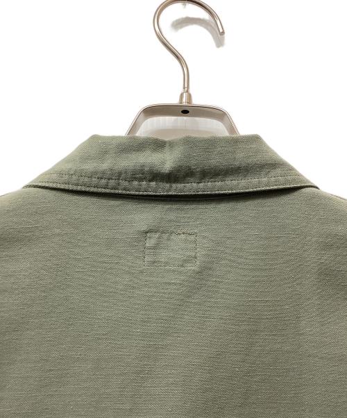 gold（ゴールド）gold (ゴールド) LIGHT BACKSATIN N-3 JACKET オリーブ サイズ:Lの古着・服飾アイテム