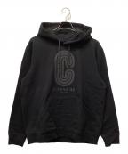 COACHコーチ）の古着「プルオーバーパーカー」｜ブラック