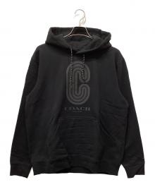 COACH（コーチ）の古着「プルオーバーパーカー」｜ブラック