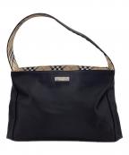 BURBERRY BLUE LABELバーバリー ブルー レーベル）の古着「ハンドバッグ」｜ブラック
