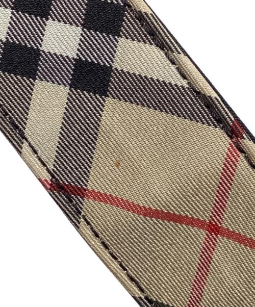 BURBERRY BLUE LABEL（バーバリー ブルー レーベル）BURBERRY BLUE LABEL (バーバリー ブルー レーベル) ハンドバッグ ブラックの古着・服飾アイテム