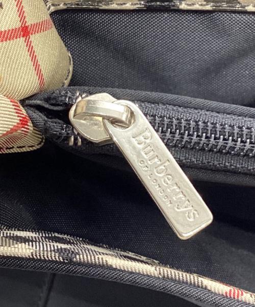 BURBERRY BLUE LABEL（バーバリー ブルー レーベル）BURBERRY BLUE LABEL (バーバリー ブルー レーベル) ハンドバッグ ブラックの古着・服飾アイテム
