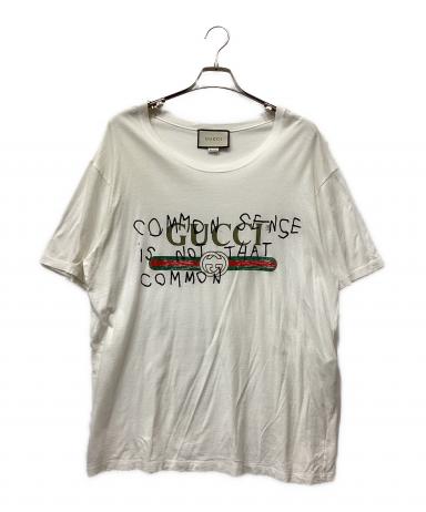 セール ＧＵＣＣＩ グッチ ココキャピタン オールドロゴ タンクトップ 白 Ｓ 中古・古着通販】GUCCI (グッチ) ココキャピタンヴィンテージロゴ