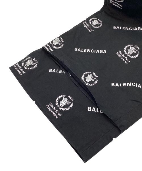 BALENCIAGA（バレンシアガ）BALENCIAGA (バレンシアガ) ロゴ総柄パンツ ブラック サイズ:42の古着・服飾アイテム