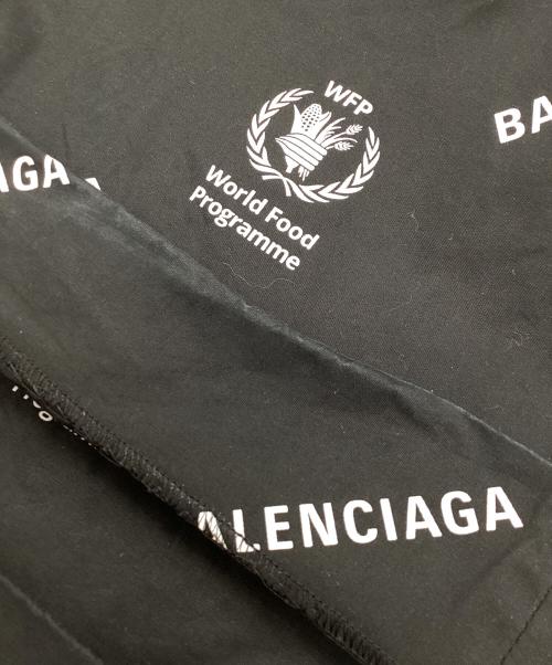 BALENCIAGA（バレンシアガ）BALENCIAGA (バレンシアガ) ロゴ総柄パンツ ブラック サイズ:42の古着・服飾アイテム