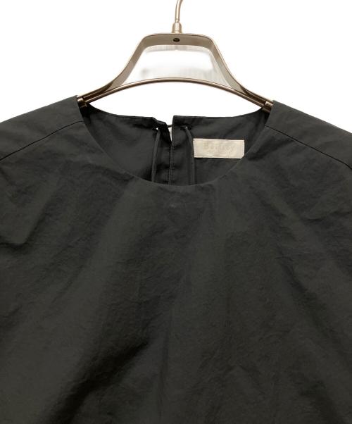 BALLSEY（ボールジィ）BALLSEY (ボールジィ) プロセスドコットン レイヤードライクワンピース ブラック サイズ:36の古着・服飾アイテム