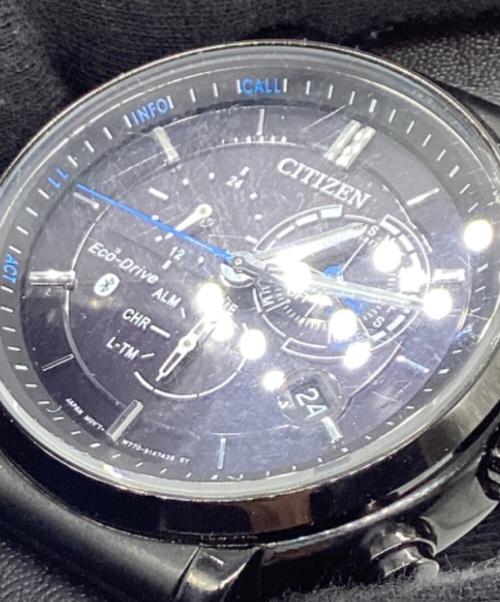 CITIZEN（シチズン）CITIZEN (シチズン) CITIZEN CONNECTED Eco-Drive W770 ブラックの古着・服飾アイテム