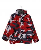 SUPREME×NIKEシュプリーム×ナイキ）の古着「Corduroy Hooded Jacket」｜レッド×ネイビー