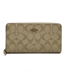 COACH（コーチ）の古着「シグネチャー」｜ベージュ