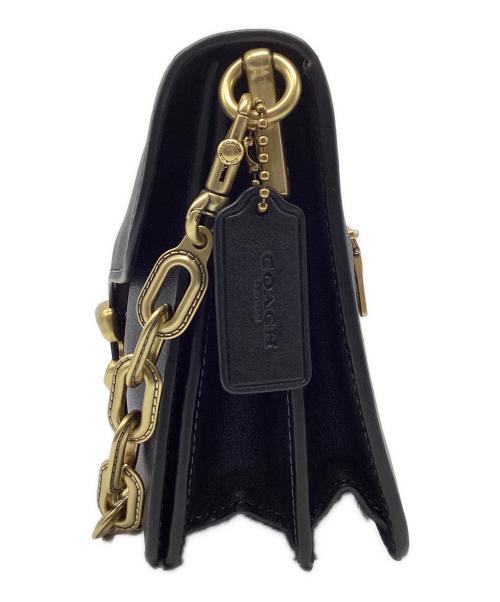 COACH（コーチ）COACH (コーチ) チェーンタビーショルダーバッグ ブラックの古着・服飾アイテム