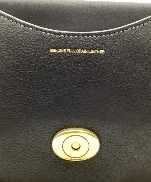 COACH（コーチ）COACH (コーチ) チェーンタビーショルダーバッグ ブラックの古着・服飾アイテム