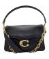 COACH（コーチ）の古着「チェーンタビーショルダーバッグ」｜ブラック