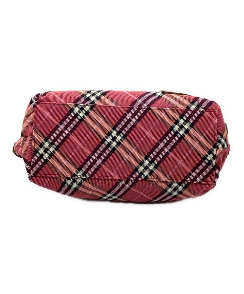 BURBERRY BLUE LABEL（バーバリー ブルー レーベル）BURBERRY BLUE LABEL (バーバリー ブルー レーベル) ハンドバッグ ショッキングピンクの古着・服飾アイテム