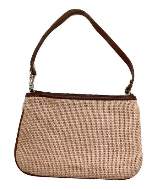 BURBERRY BLUE LABEL（バーバリー ブルー レーベル）BURBERRY BLUE LABEL (バーバリー ブルー レーベル) ハンドバッグ ショッキングピンクの古着・服飾アイテム