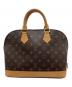 LOUIS VUITTON（ルイ ヴィトン）の古着「モノグラム　アルマ」｜ブラウン