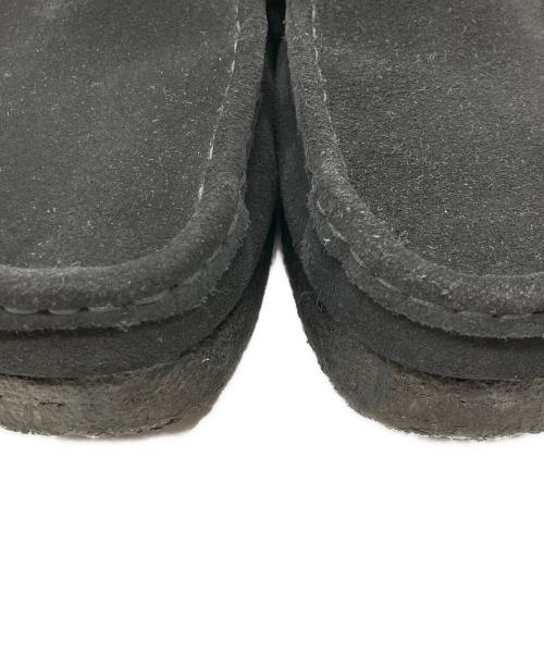 CLARKS（クラークス）CLARKS (クラークス) ワラビーシューズ ブラック サイズ:UK10の古着・服飾アイテム