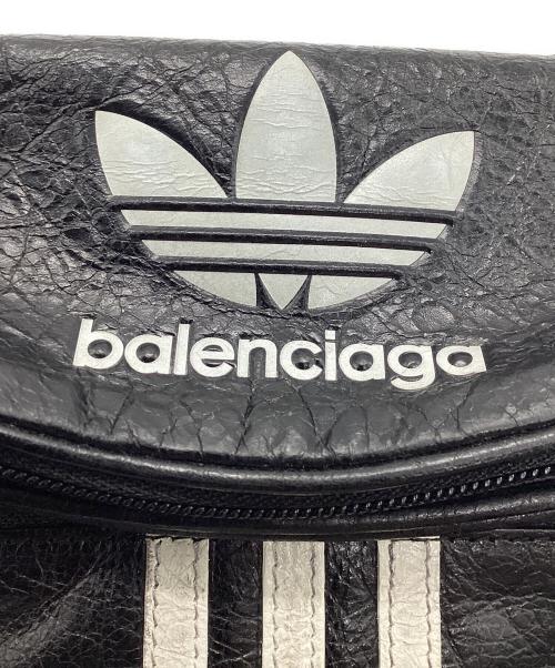 BALENCIAGA（バレンシアガ）BALENCIAGA (バレンシアガ) adidas (アディダス) ベルトバッグ ブラックの古着・服飾アイテム