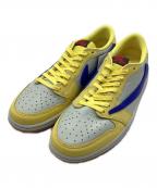 NIKE×Travis Scottナイキ×トラヴィススコット）の古着「ウィメンズ エアジョーダン1 レトロ ロー OG」｜イエローxブルー