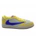 中古・古着 NIKE (ナイキ) Travis Scott (トラヴィススコット) ウィメンズ エアジョーダン1 レトロ ロー OG イエローxブルー サイズ:26.5㎝：45000円