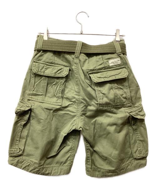 Abercrombie & Fitch（アバクロンビー アンド フィッチ）Abercrombie & Fitch (アバクロンビー アンド フィッチ) カーゴショーツ グリーン サイズ:SIZE 76cm (W30)の古着・服飾アイテム