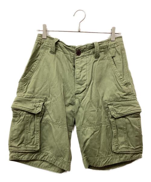 Abercrombie & Fitch（アバクロンビー アンド フィッチ）Abercrombie & Fitch (アバクロンビー アンド フィッチ) カーゴショーツ グリーン サイズ:SIZE 76cm (W30)の古着・服飾アイテム