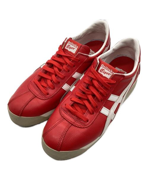 Onitsuka Tiger（オニツカタイガー）Onitsuka Tiger (オニツカタイガー) CORSAIR EX レッド サイズ:26㎝の古着・服飾アイテム