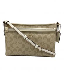 COACH（コーチ）の古着「シグネチャー」｜ベージュ