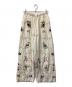 TODAYFUL（トゥデイフル）の古着「Embroidery Patchwork Trousers」｜ベージュ