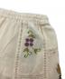 中古・古着 TODAYFUL (トゥデイフル) Embroidery Patchwork Trousers ベージュ サイズ:36：15000円