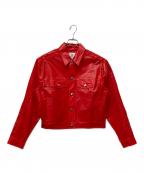 adidas×FIORUCCIアディダス×フィオルッチ）の古着「KISS JACKET」｜レッド