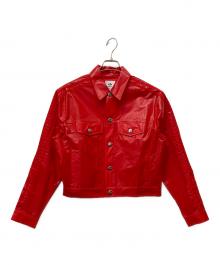 adidas×FIORUCCI（アディダス×フィオルッチ）の古着「KISS JACKET」｜レッド