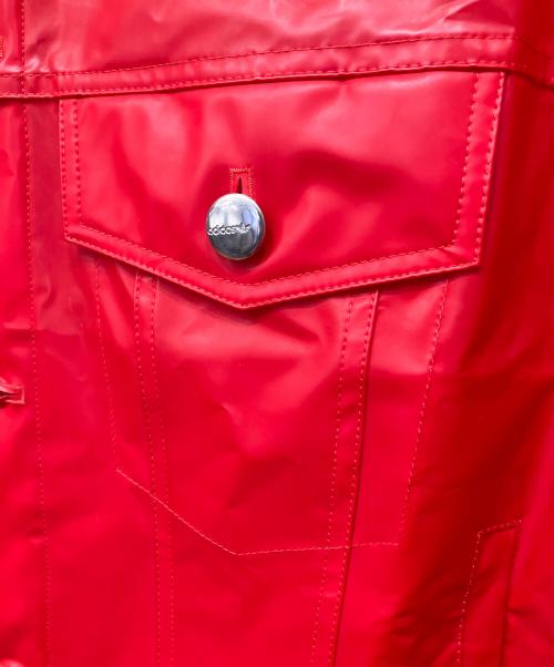 adidas（アディダス）adidas (アディダス) FIORUCCI (フィオルッチ) KISS JACKET レッド サイズ:Ｍの古着・服飾アイテム