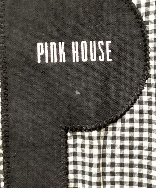 PINK HOUSE（ピンクハウス）PINK HOUSE (ピンクハウス) 半袖ワンピース ブラック サイズ:不明の古着・服飾アイテム