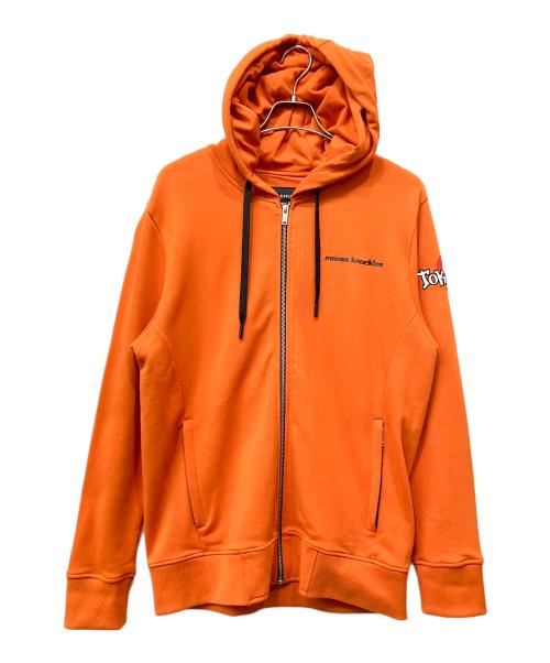 MOOSE KNUCKLES（ムース ナックルズ）MOOSE KNUCKLES (ムース ナックルズ) ジップパーカー オレンジ サイズ:Ｍの古着・服飾アイテム